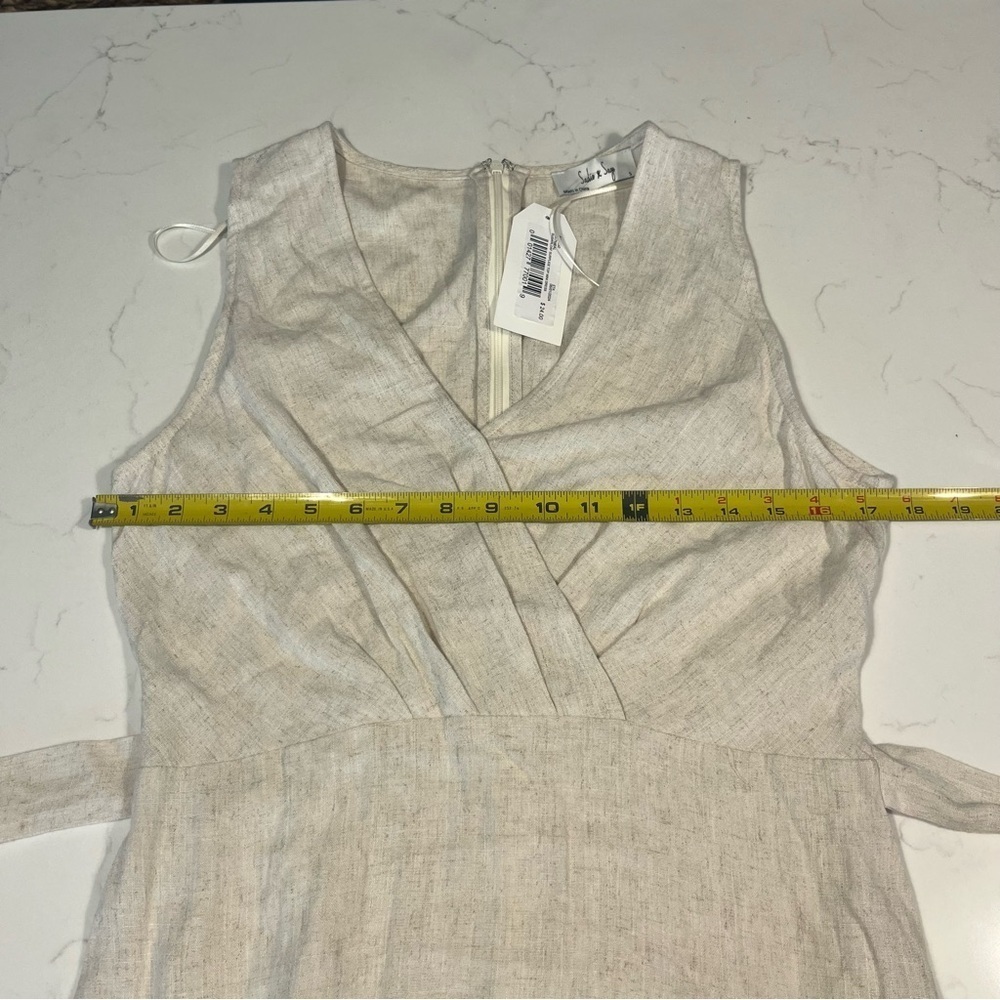 Sadie & Sage Oatmeal Sugarloaf Top Mini Dress Small - Picture 8 of 10